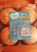 Muffin con gocce di cioccolato