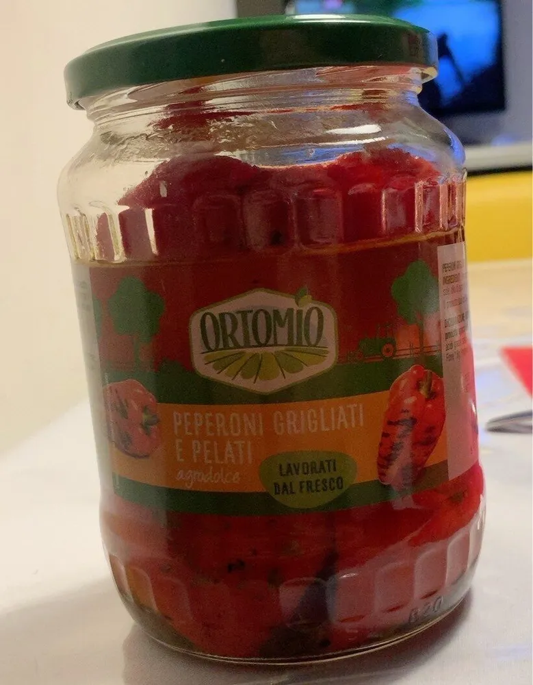 peperoni grigliati e pelati