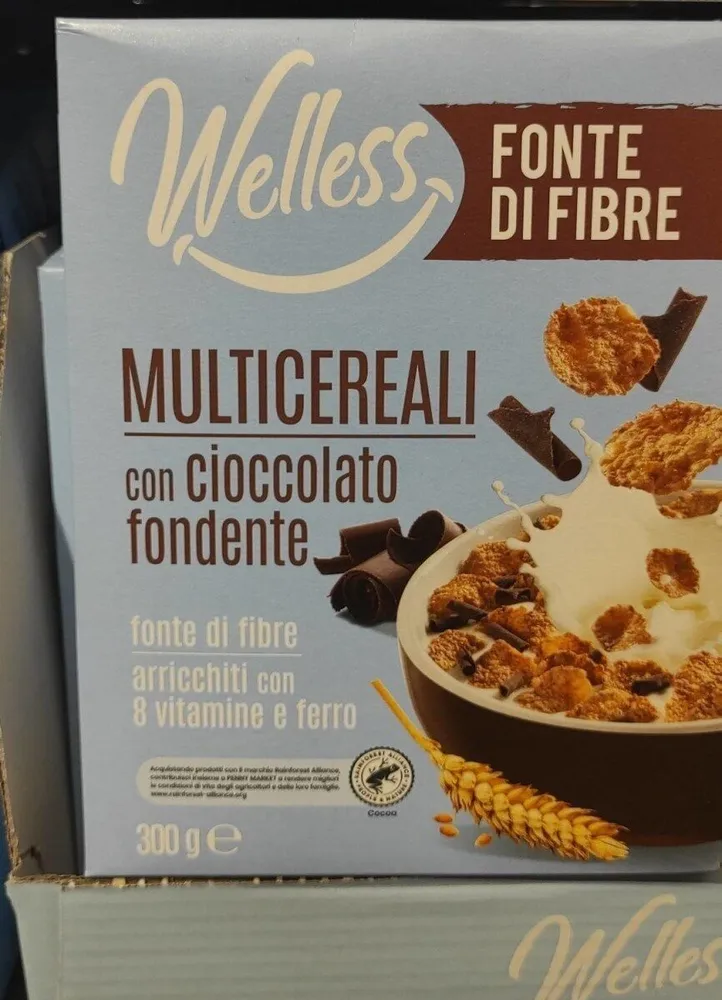 Multicereali con cioccolato fondente