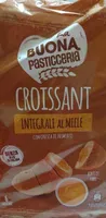 Croissant integrali al miele
