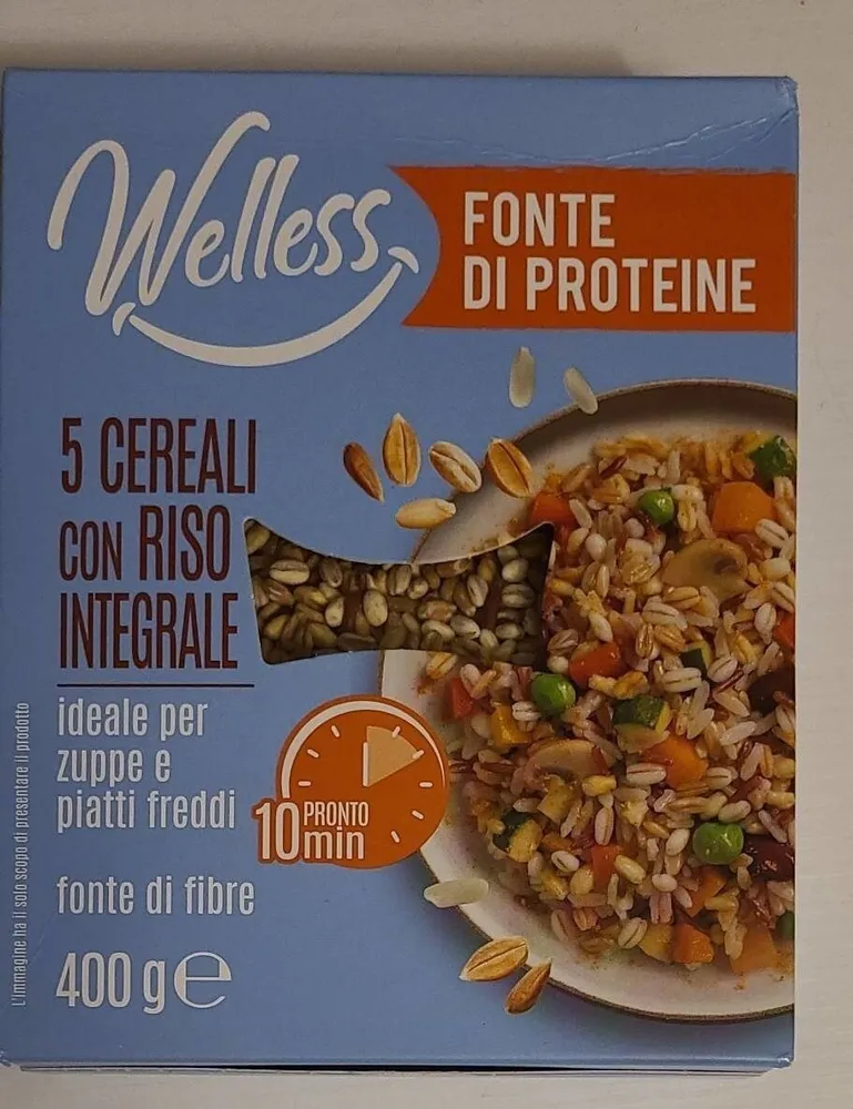 Welles 5 cereali con riso integrale