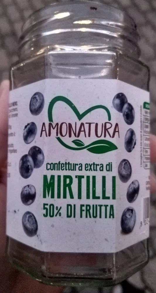 Confettura Extra Di Mirtilli