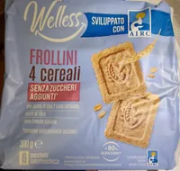 Frollini 4 cereali senza zuccheri aggiunti