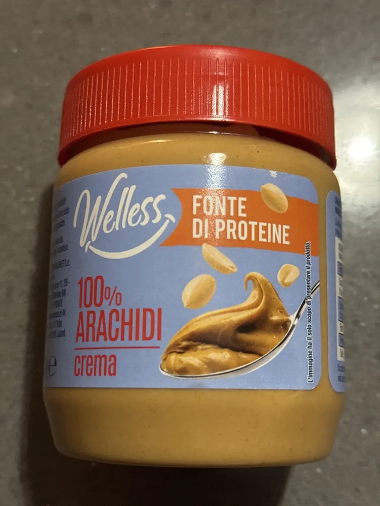 Crema di arachidi spalmabile