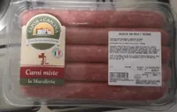 Salsiccia con pollo e tacchino