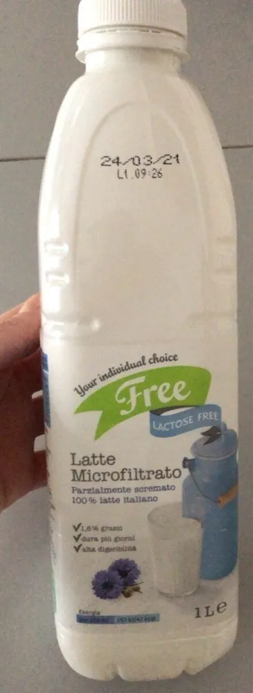 Latte microfiltrato