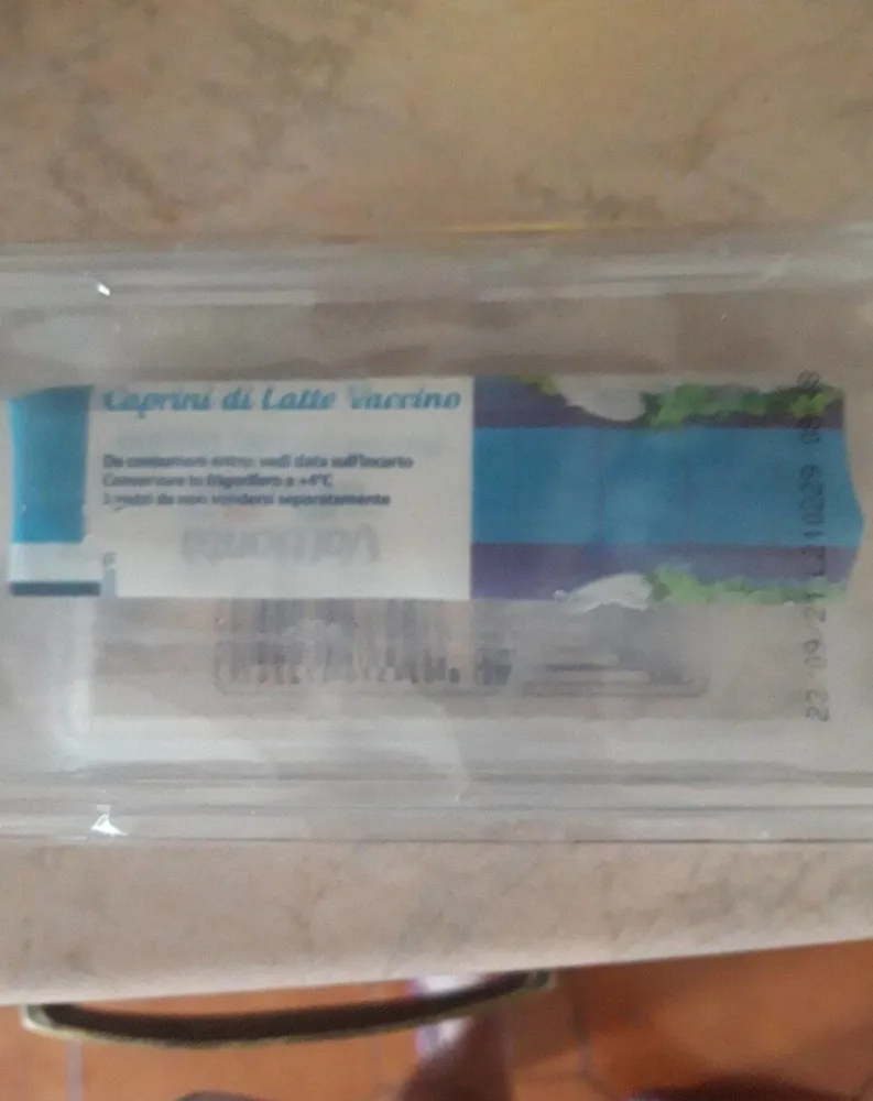 Caprini di latte vaccino formaggio fresco