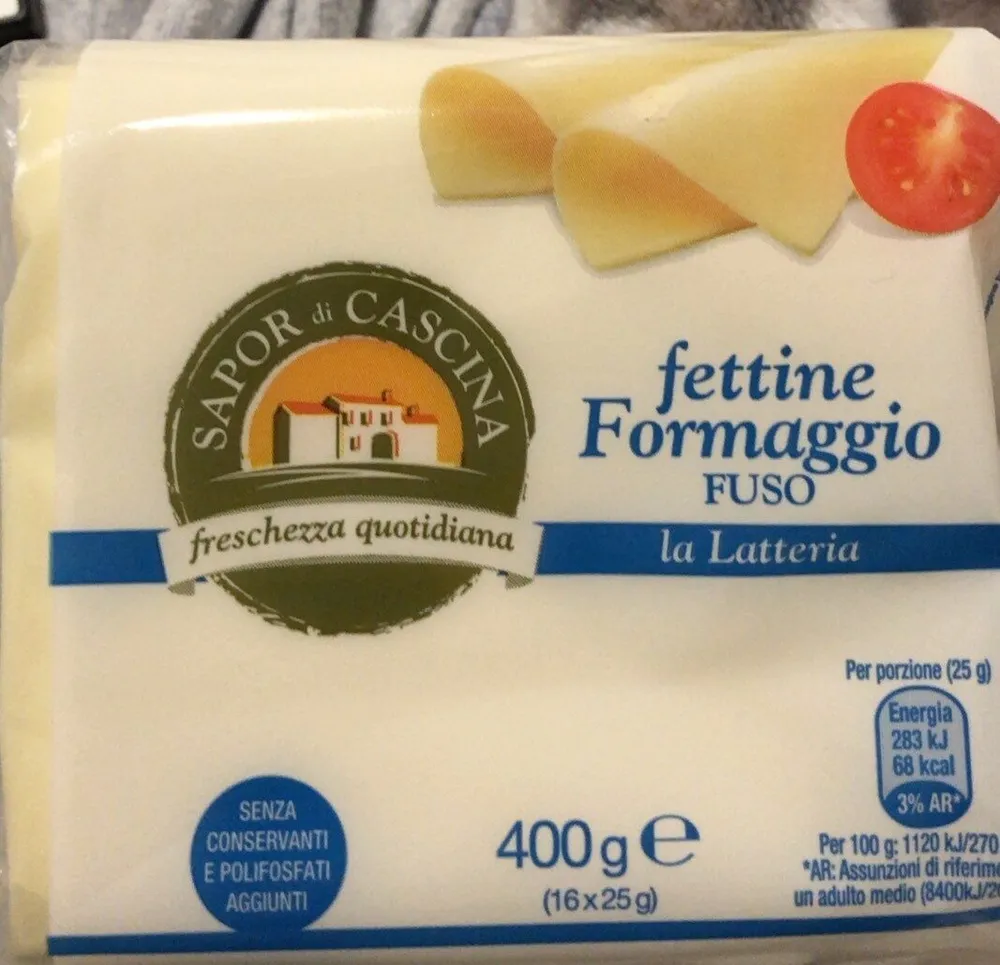 Fettine formaggio fuso