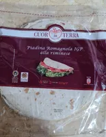 Piadina romagnola igp alla riminese