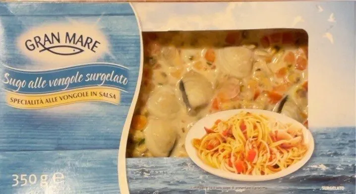 Sugo alle vongole surgelato