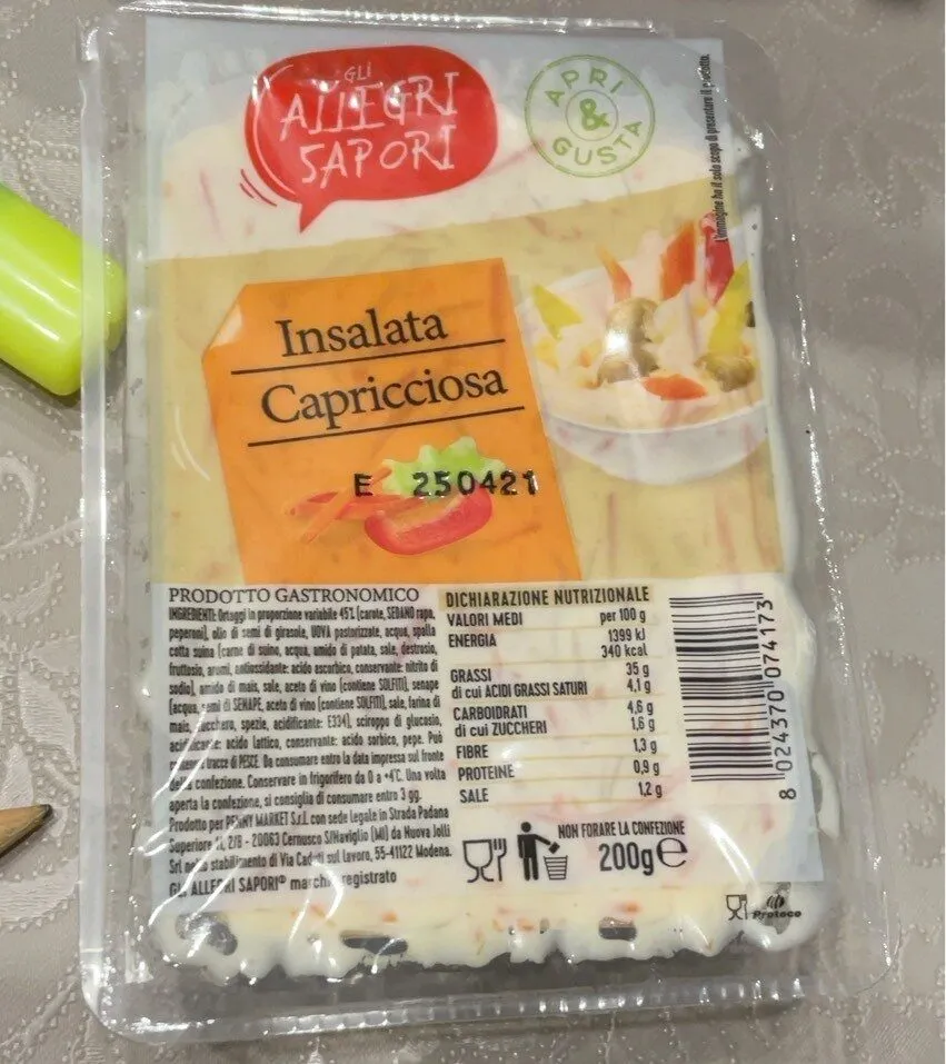 Insalata capricciosa