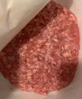 hamburger di bovino adulto