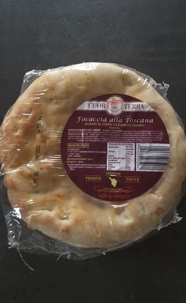 Focaccia alla Toscana