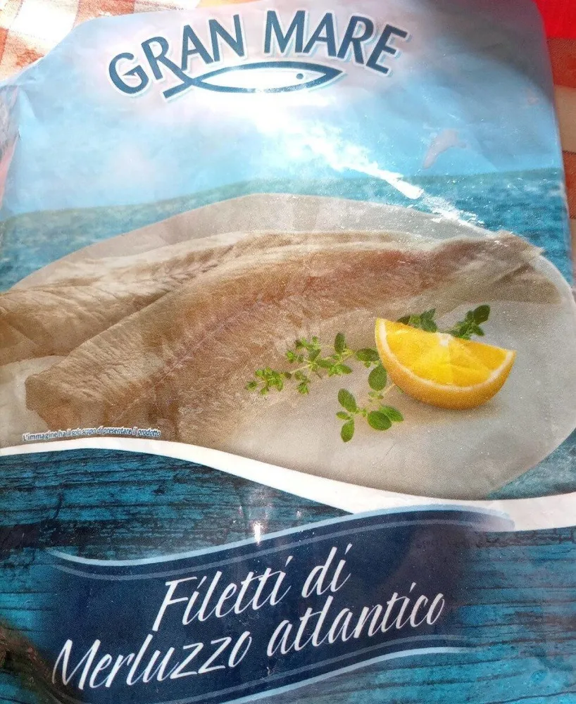 Filetti di merluzzo atlantico