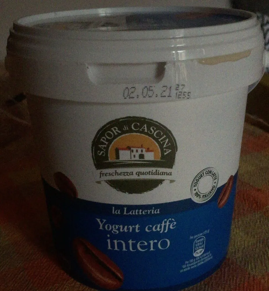 Yogurt caffe intero