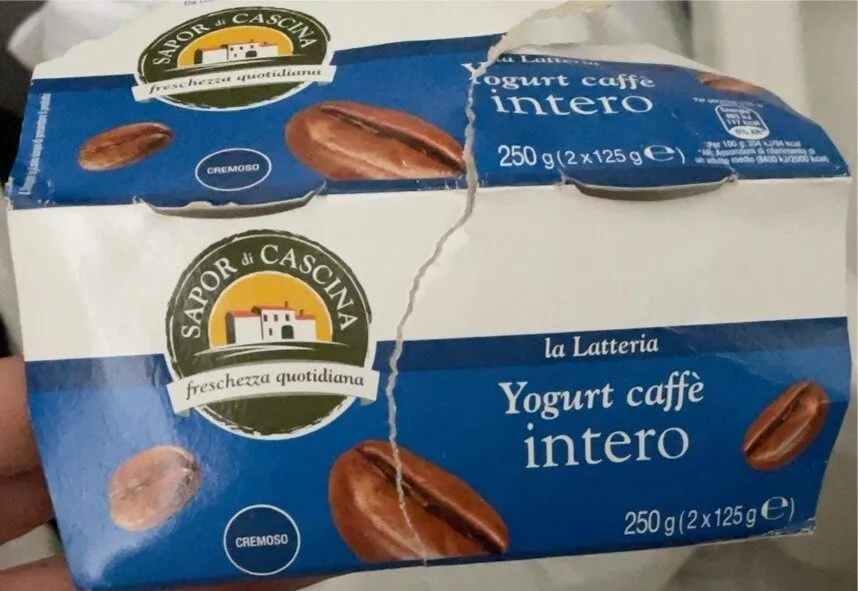 Yogurt caffe intero