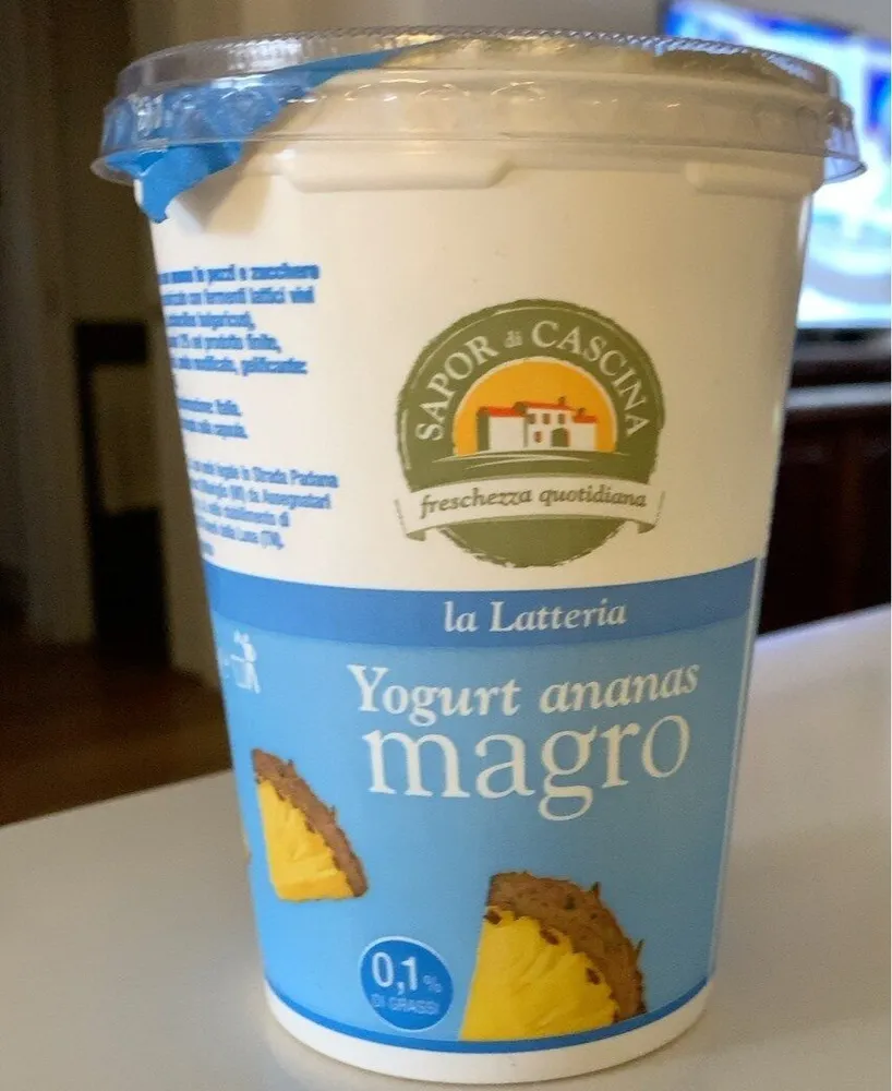 Yogurt ananas magro