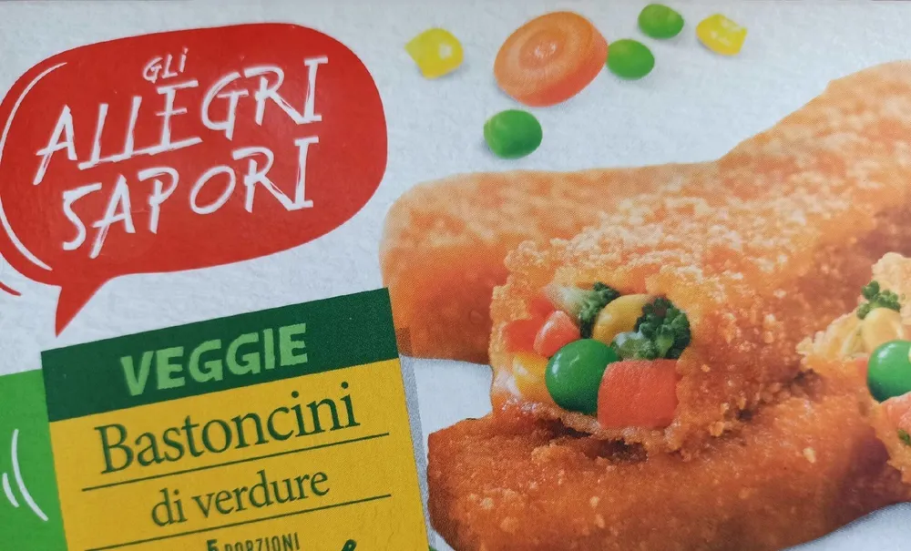 Bastoncini di verdure