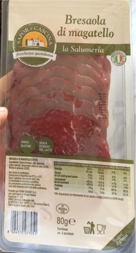 Bresaola di magatello