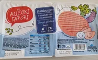 Hamburger al prosciutto cotto con mozzarella