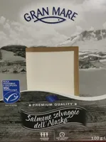 Salmone selvaggio dell'alaska