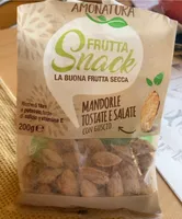 Mandorle Tostate e Salate con Guscio