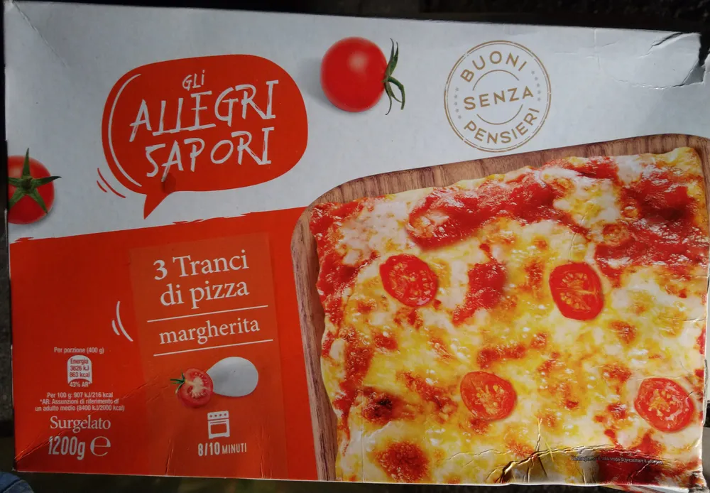 Tranci di pizza