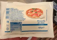 Mozzarella per pizza