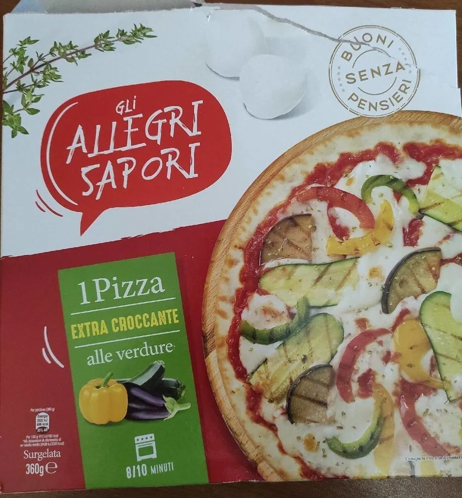Pizza extra croccante