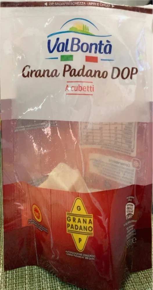 Grana Padano DoP cubetti