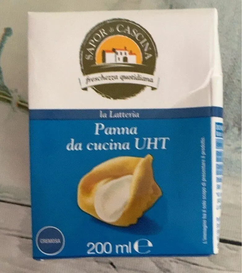 Panna da cucina UHT
