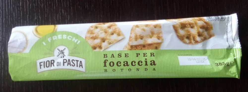Base per focaccia