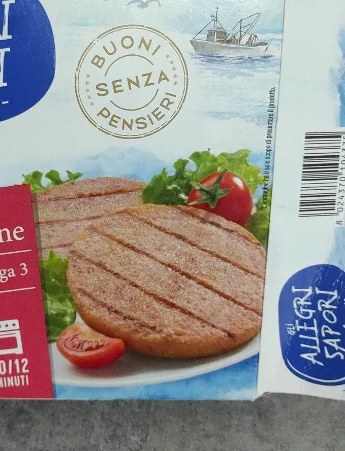 Burger di salmone