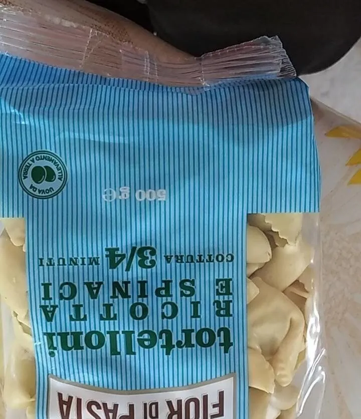 Tortelloni ricotta e spinaci