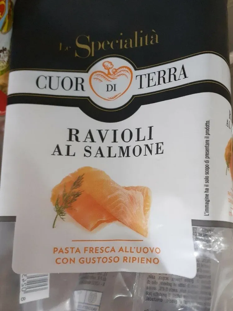 Ravioli al salmone