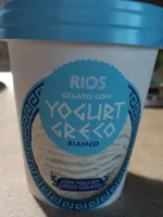 Gelato con yogurt greco Bianco