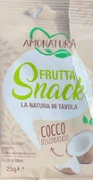 Frutta snack. Cocco disidratato
