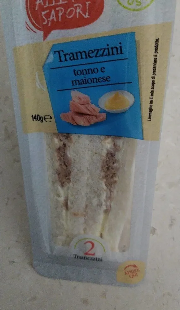 Tramezzino tonno e maionese