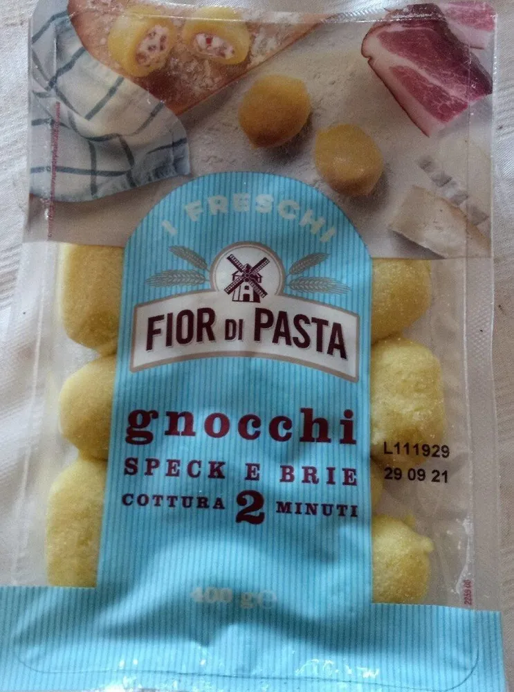 Gnocchi speck e brie