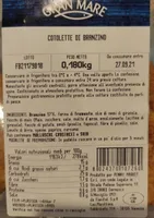 Cotolette di branzino