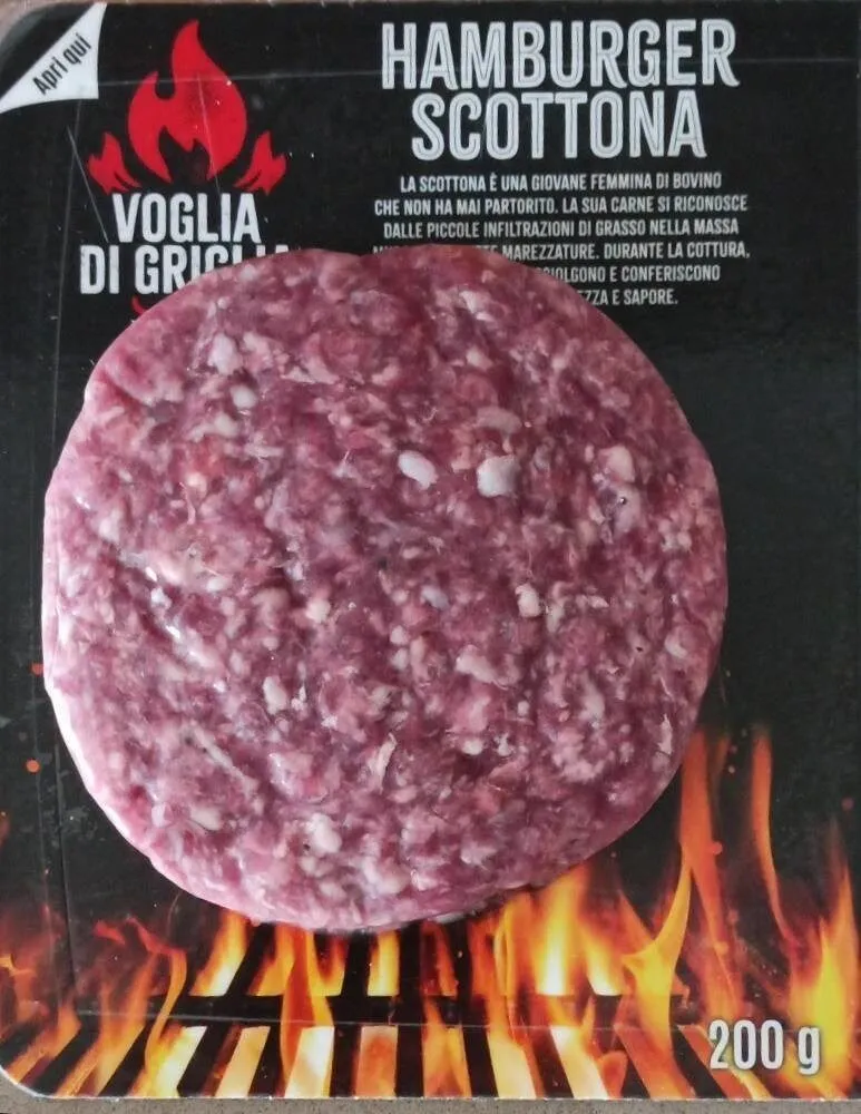 Hamburger di scottona