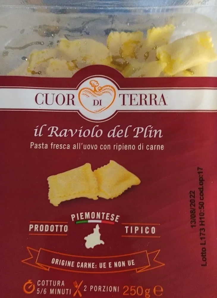 Il raviolo del plin