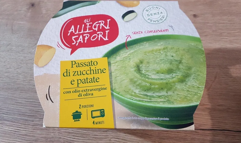 Passato di zucchine e patate