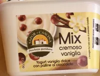 Mix cremoso vaniglia con palline al cioccolato