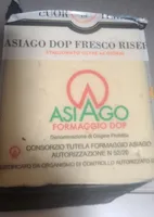 Asiago dop fresco riserva