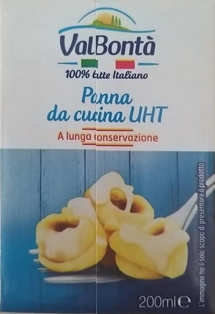 Panna da cuncina UHT