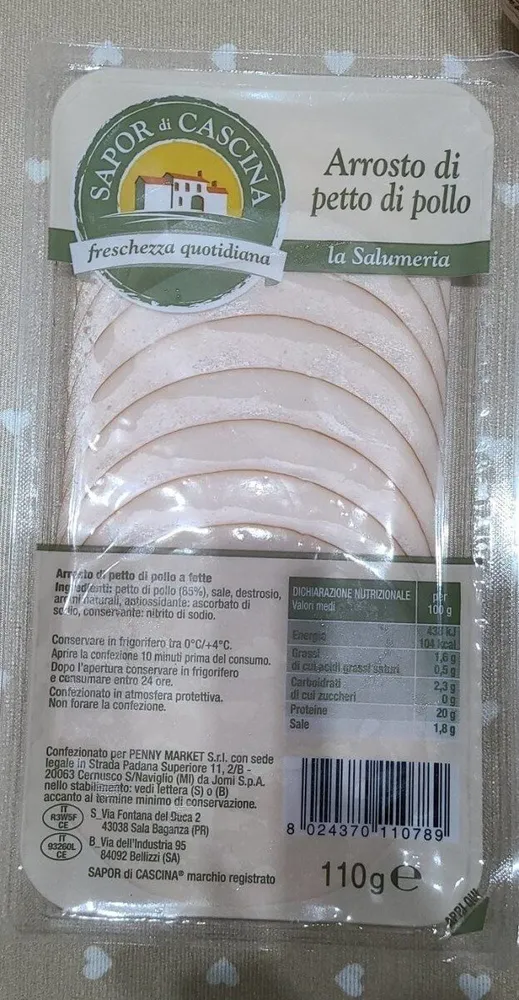 Arrosto di petto di pollo