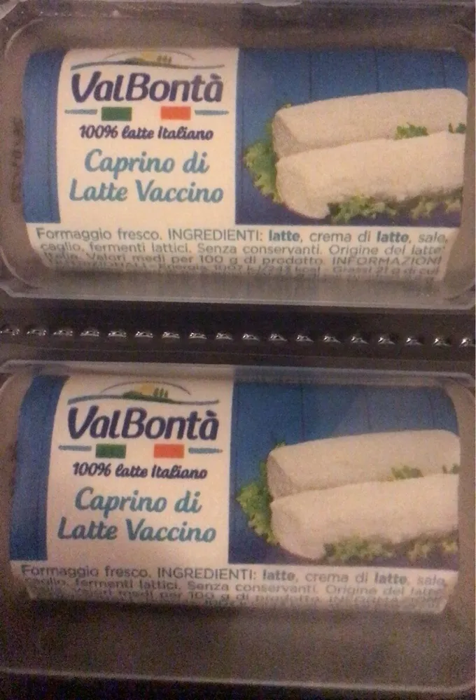 Caprino di latte vaccino