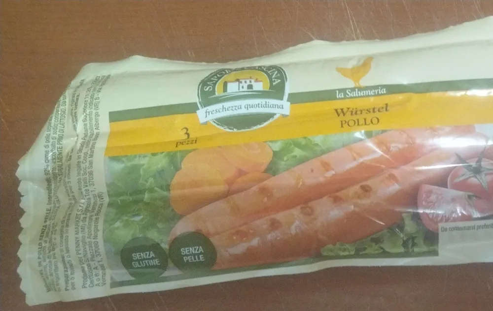 Wurstel pollo