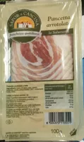 Pancetta arrotolata